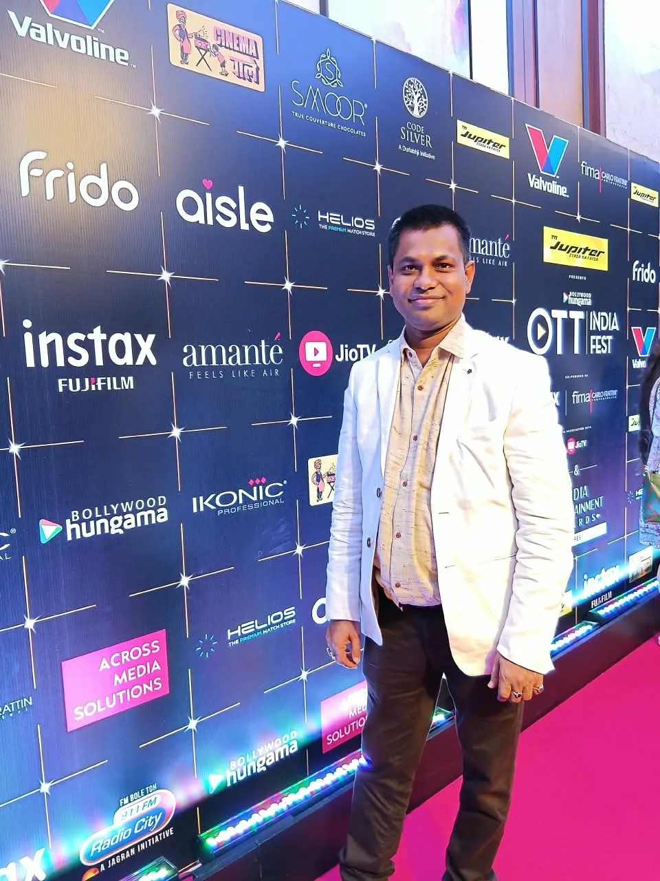 On the event floor